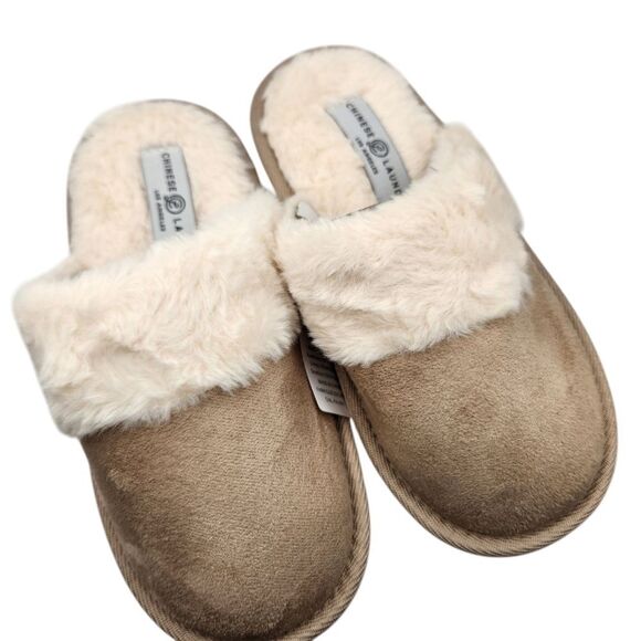 Chinese Laundry Cozy Women's Slippers with Faux Fur Lining Size XS/S - Picture 1 of 6
